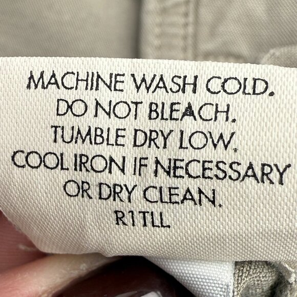 EUC‎ Women's EILEEN FISHER Lyocell Linen Cargo Ankle Pant | Size PL - Picture 9 of 9